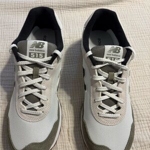 New Balance 515 Men's Sneakers in White and Olive